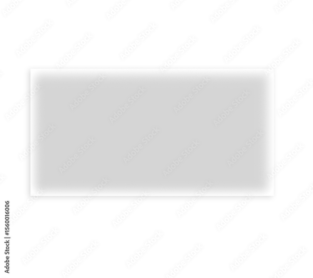 Aufkleber Transparent glassmorphism card with transparent glass frame PNG. Realistic Frosted glass morphism effect with blurred abstract gradient rectangle shape