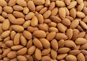 Fototapeta premium Close-up of Almonds