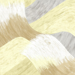 Watercolor Stripes Pattern in Soft Tones for Seamless Design