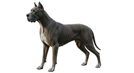 Isolated Great Dane Standing
