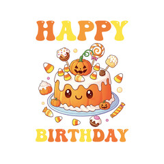 Halloween Happy Birthday 