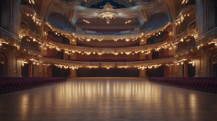 Obraz premium Grand theater interior