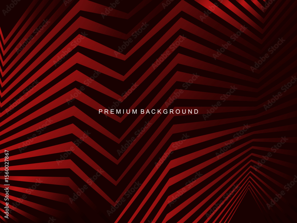 Poster Modern abstract background with gradient red lines that creates a dynamic visual effect and is suitable for a variety of luxury digital designs.