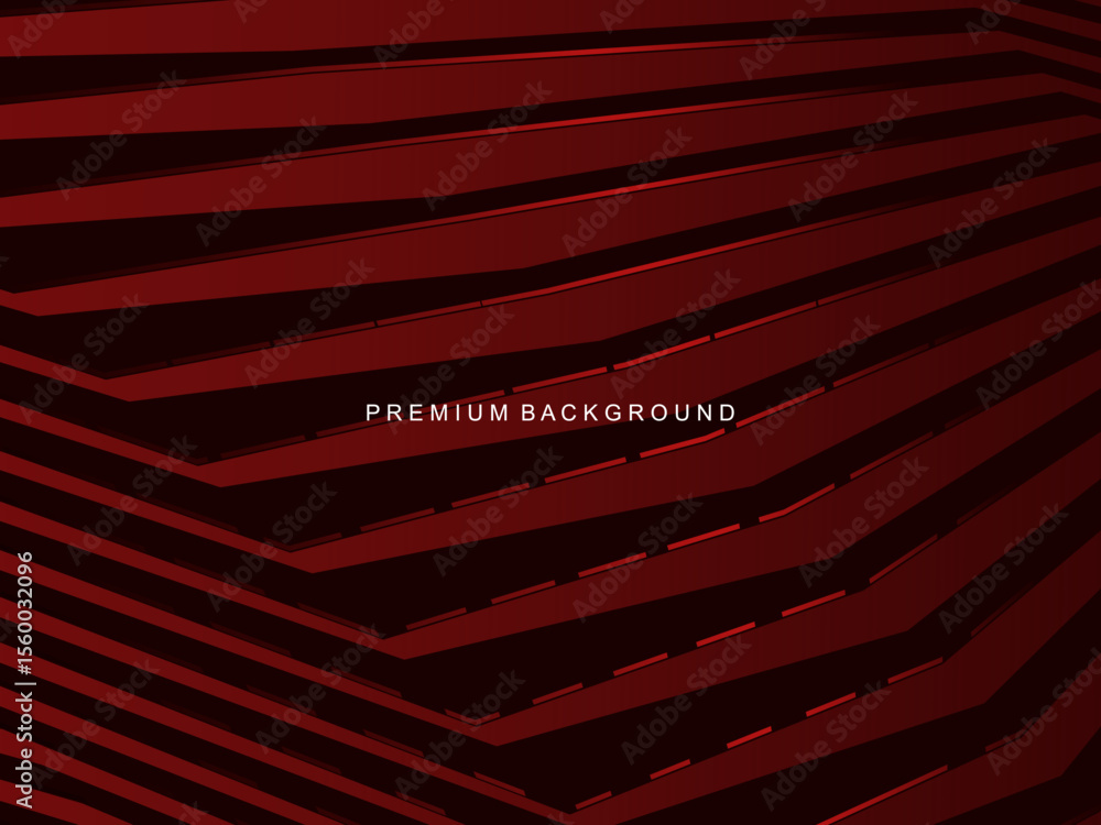 Poster Modern abstract background with gradient red lines that creates a dynamic visual effect and is suitable for a variety of luxury digital designs.
