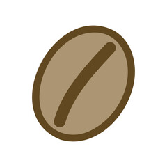 コーヒー豆のアイコンイラスト