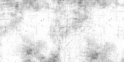 Fototapeta premium Vector old black and white wall cement grey white background with space Grunge pattern on transparent background 