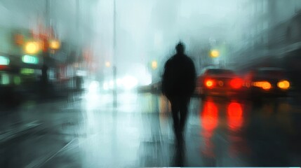 Urban walk night