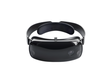 FPV drone goggles headset Textured surface detail and seamless backdrop and high‑key lighting. Perfect for e‑commerce listings and product catalogs. High resolution and print ready.