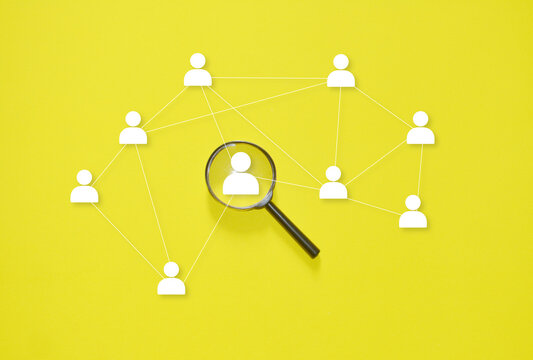 Global social network connection concept featuring a 3D sphere of connected people, symbolizing teamwork, communication, and internet technology