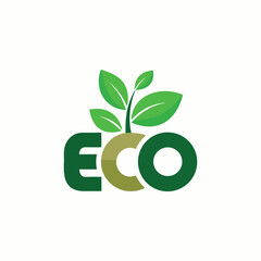 Growing Plant Logo Design vector 