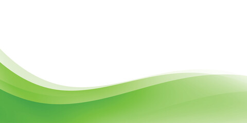 Abstract green background. wave modern