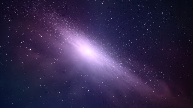 Mysterious pulsating cosmic object floating in starry galaxy with soft focus nebula clouds, symbolizing astronomical discovery, deep space exploration, universe mystery, and celestial phenomena.

