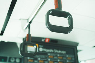 電車の吊り手,Train hanging handle