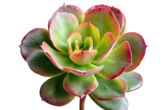 Colorful Succulent Delight Rosette of Nature s Beauty Close Up Plant Portrait Botanical Wonder