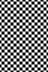 Fototapeta premium Seamless checkered pattern in color white black