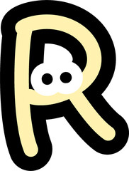 알파벳 눈알 캐릭터