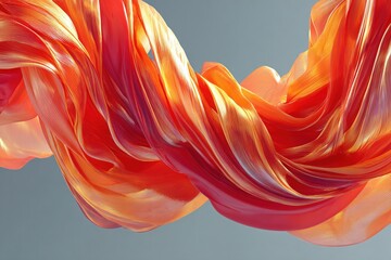 Abstract 3D composition of smooth