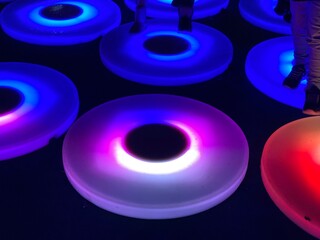 abstract background with circles