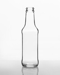 211ml Glass Bottle with 28mm Neck, Easy Open Cap and Embossed Center – Eye Level