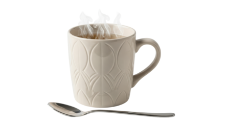 Isolated White coffee mug