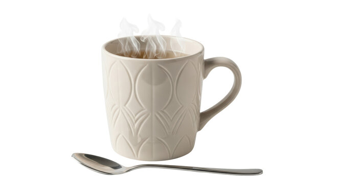 Isolated White coffee mug