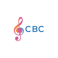CBC “Abstract music school logo with people and melody icon” CBC Later Logo, “Modern music therapy logo with faces and note symbol”
