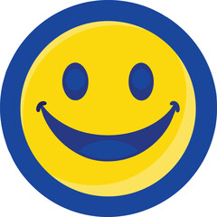 This collection of images features illustrations of smiling faces and lips, conveying a sense of happiness and positivity