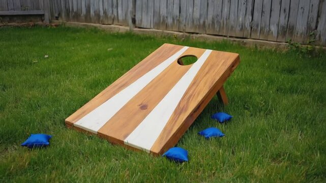 Bean Bag Toss or Cornhole game.