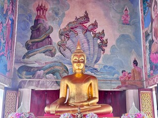 buddha statue in the temple