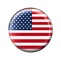 Printable ��I Voted�� Badge: Patriotic USA Election Design for Campaigns or Voter Awareness, PNG