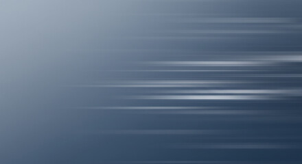 Abstract horizontal light streaks across a muted blue and gray gradient background