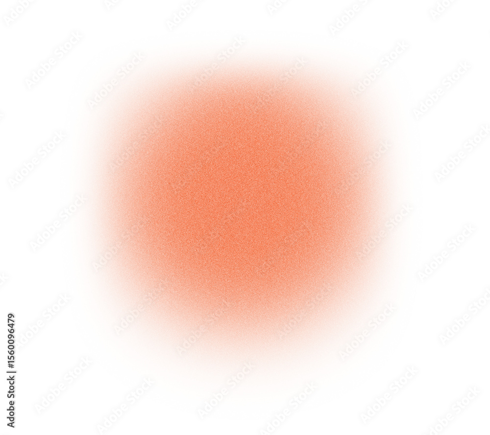 Poster blurred red circle gradient fade