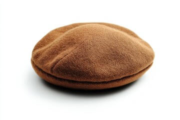 Brown Pakol Hat Chitrali Style Wool Cap Traditional Headdress Clothing Ethnic Fashion Culture