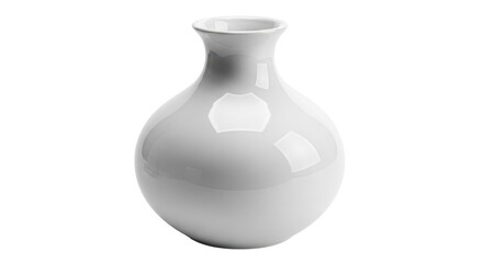 Isolated White Vase