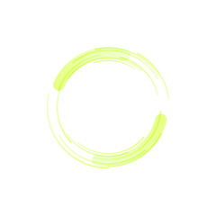 Png abstract logotype vector with circle ring and bright colourful gradient background tech design element modern corporate illustration swirl shape pattern

