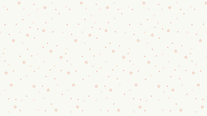 Seamless pastel star outline pattern on cream background. Cute celestial design for kids, fabric, wrapping paper, wallpaper, nursery, scrapbooking, and digital print projects.