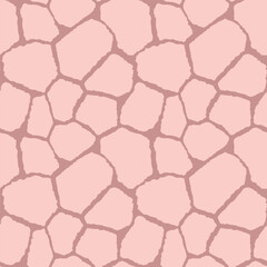 Abstract modern giraffe seamless pattern. Animals trendy background. Colorful decorative vector stock illustration for print, card, postcard, fabric, textile. Modern ornament of stylized skin.