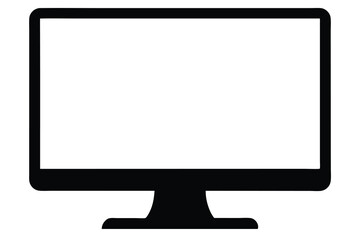Computer screen vector 