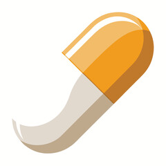 ice hockey stick on white background