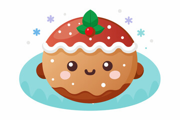 Christmas cards, winter recipe books, seasonal packaging, and digital or print projects related to Christmas baking or sweets.