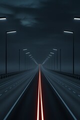 highway at night