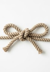 Creating decorative knots home photography minimalist close-up craftsmanship and design
