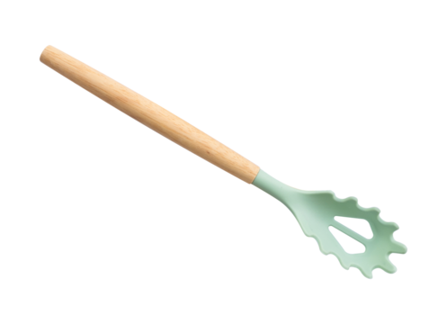 spaghetti spoon isolated on white