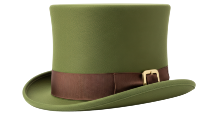 Isolated Green Hat