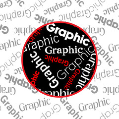 round line writing font graphic slogan t shirt pattern background texture abstract and art design print