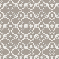 Neutral Beige and White Star Pattern for Modern Interiors