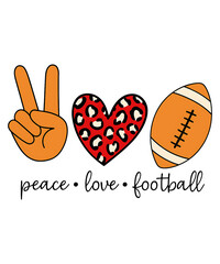 Peace love football