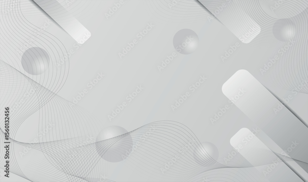 Aufkleber cayan gradient with line art abstruct background design