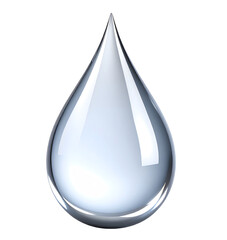 Single water drop with high reflectivity.