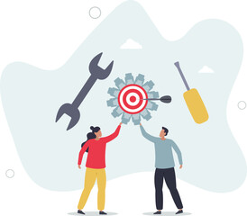 Effective development, management and business process control . character life .